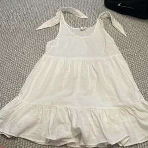Love Riche White Mini Dress — SIZE SMALL!